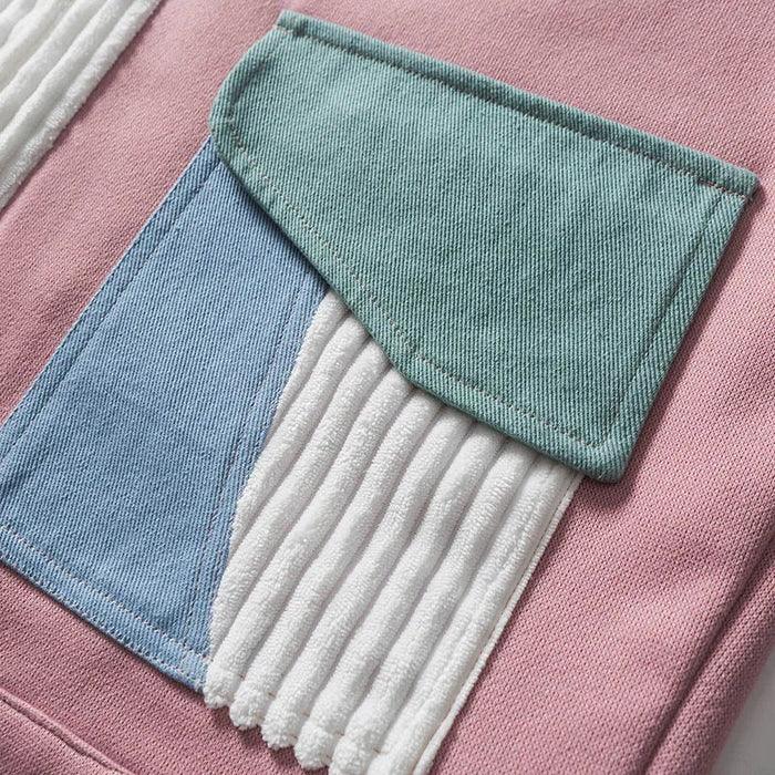 Kalp İşlemeli Oversize Ceket